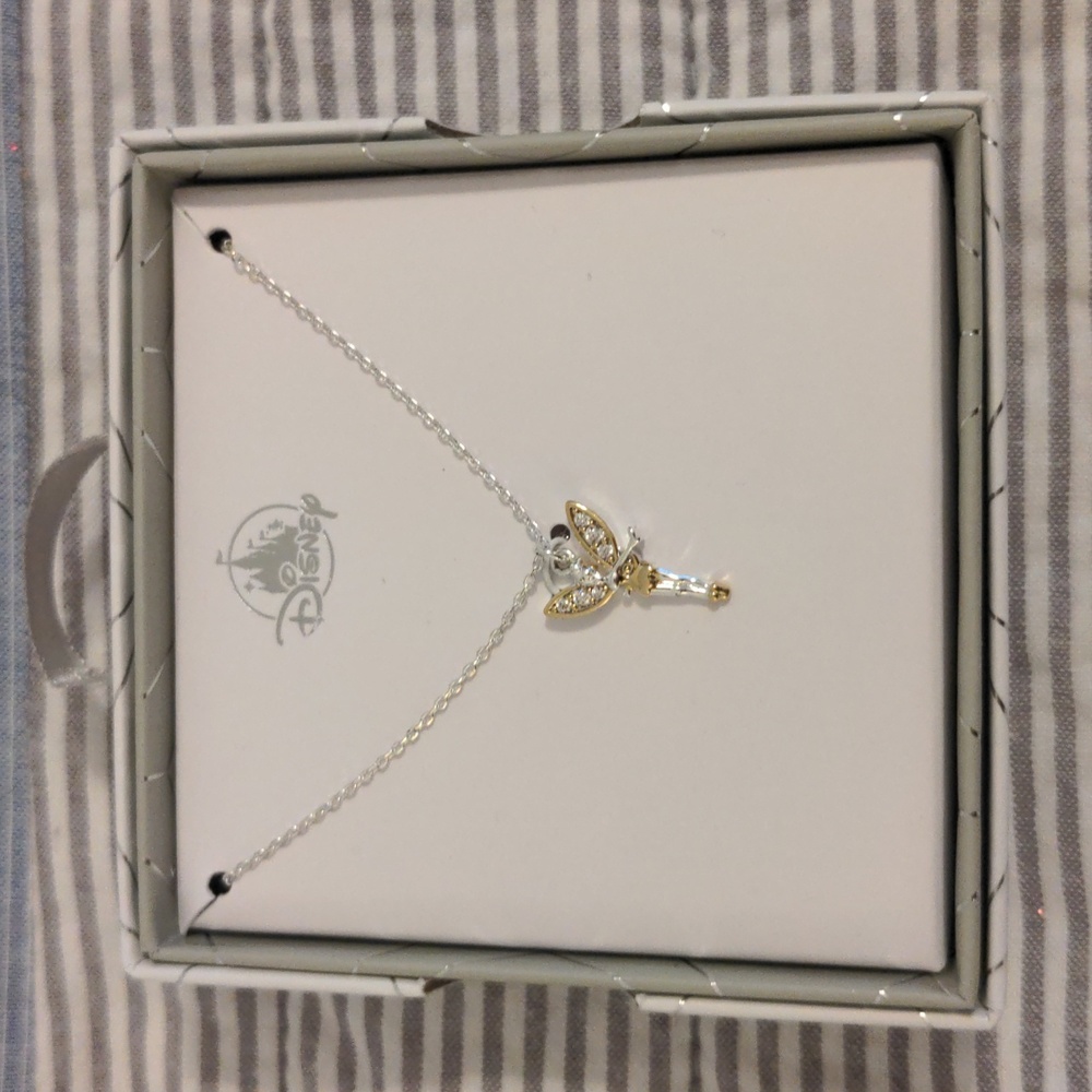 New in Box Disney Tinkerbell Necklace